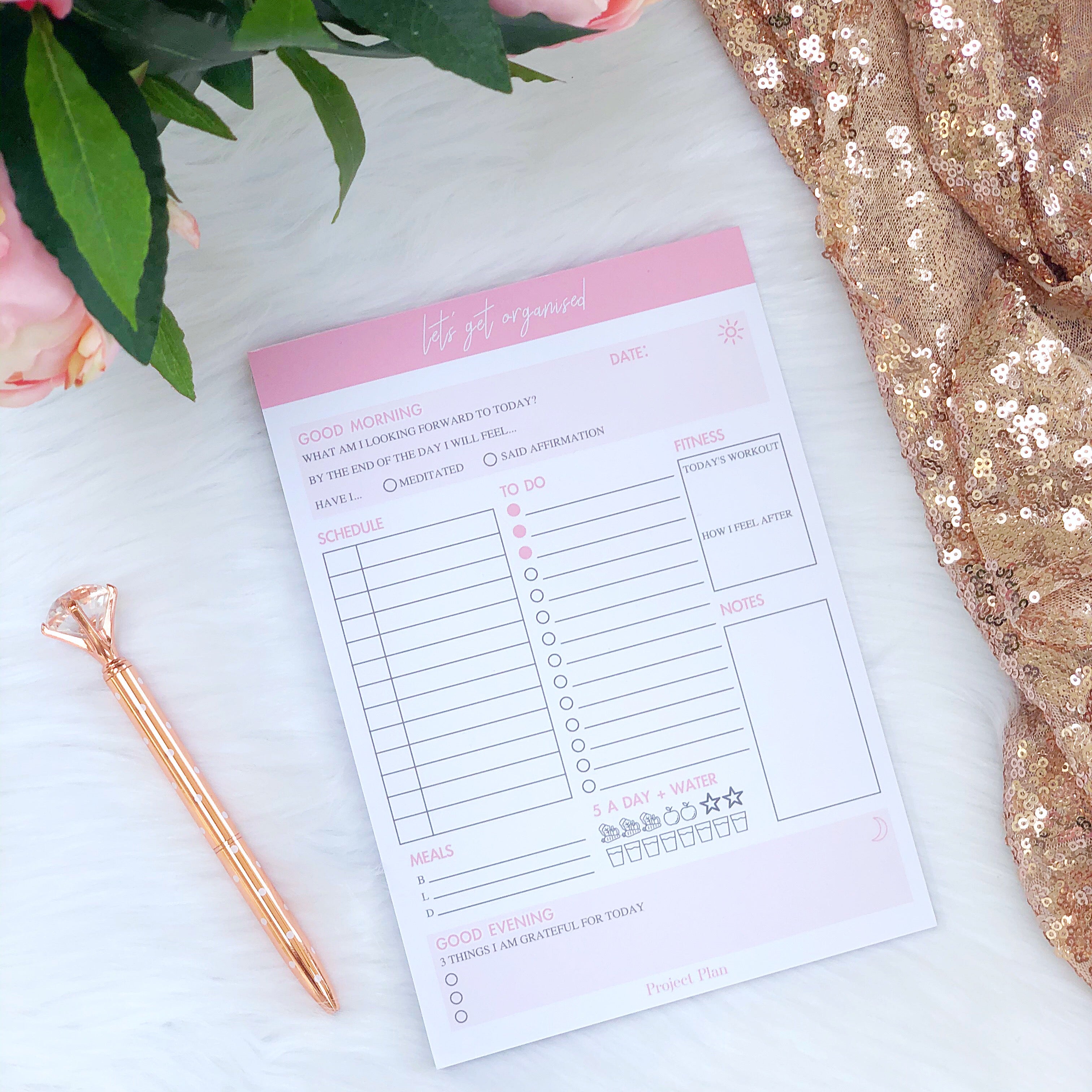 Let's Get Organised Planner