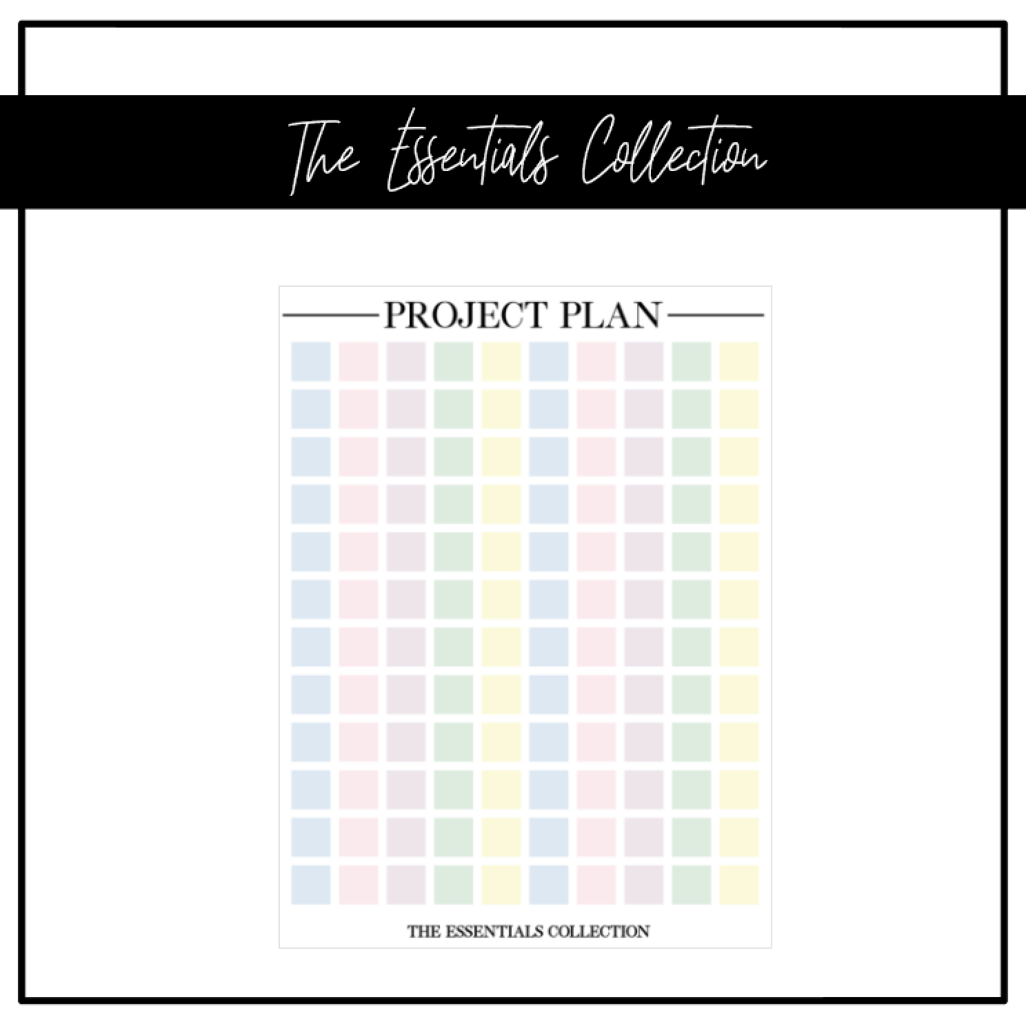 Pastel | The Essentials Collection Planner Stickers