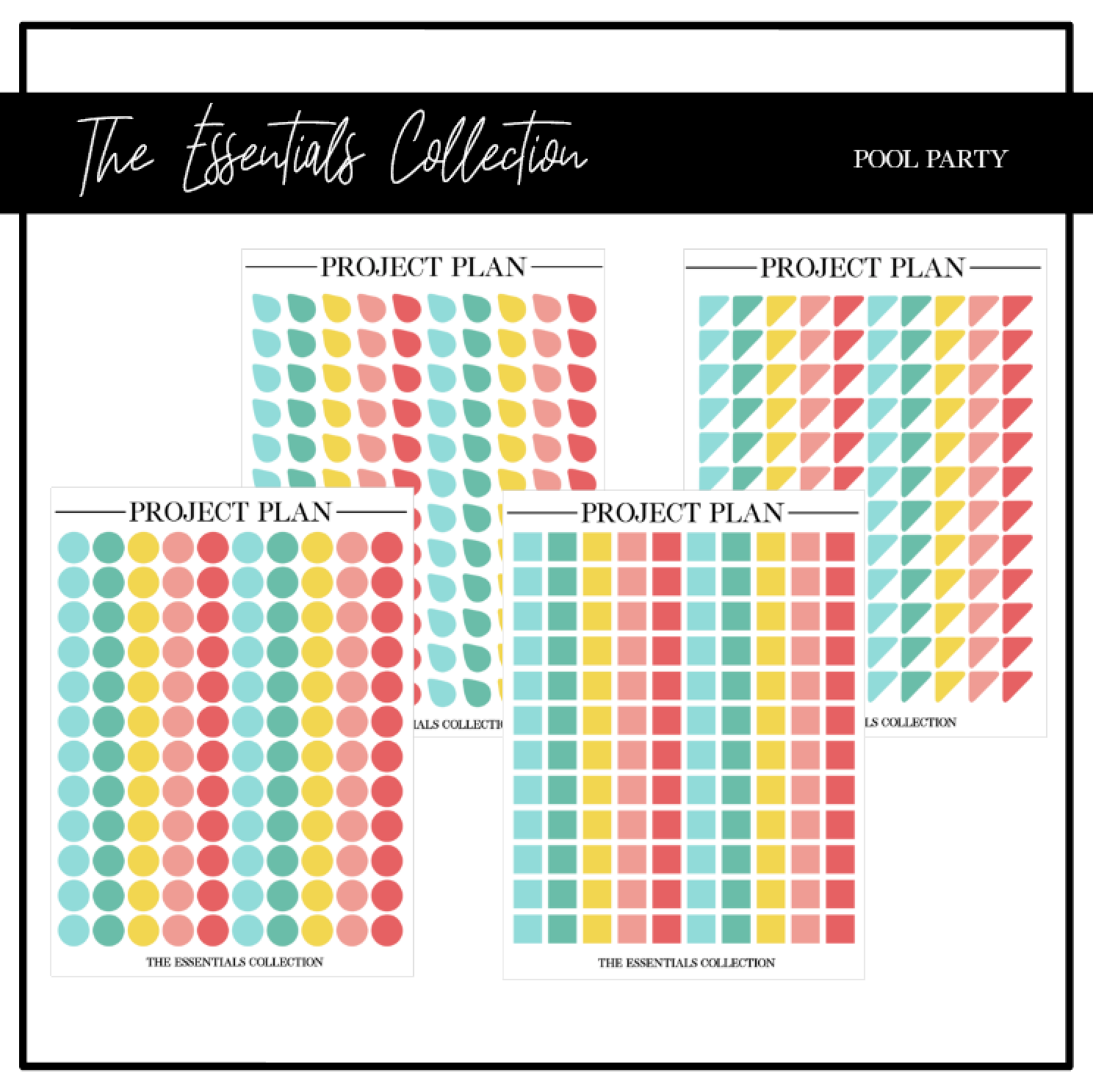 Pool Party | The Essentials Collection Planner Stickers