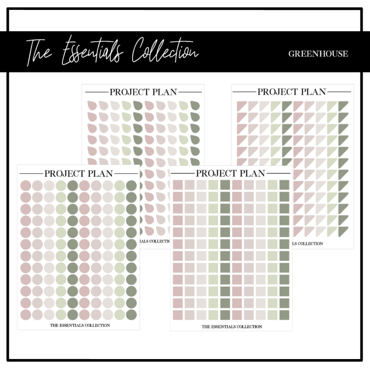 Greenhouse | The Essentials Collection Planner Stickers