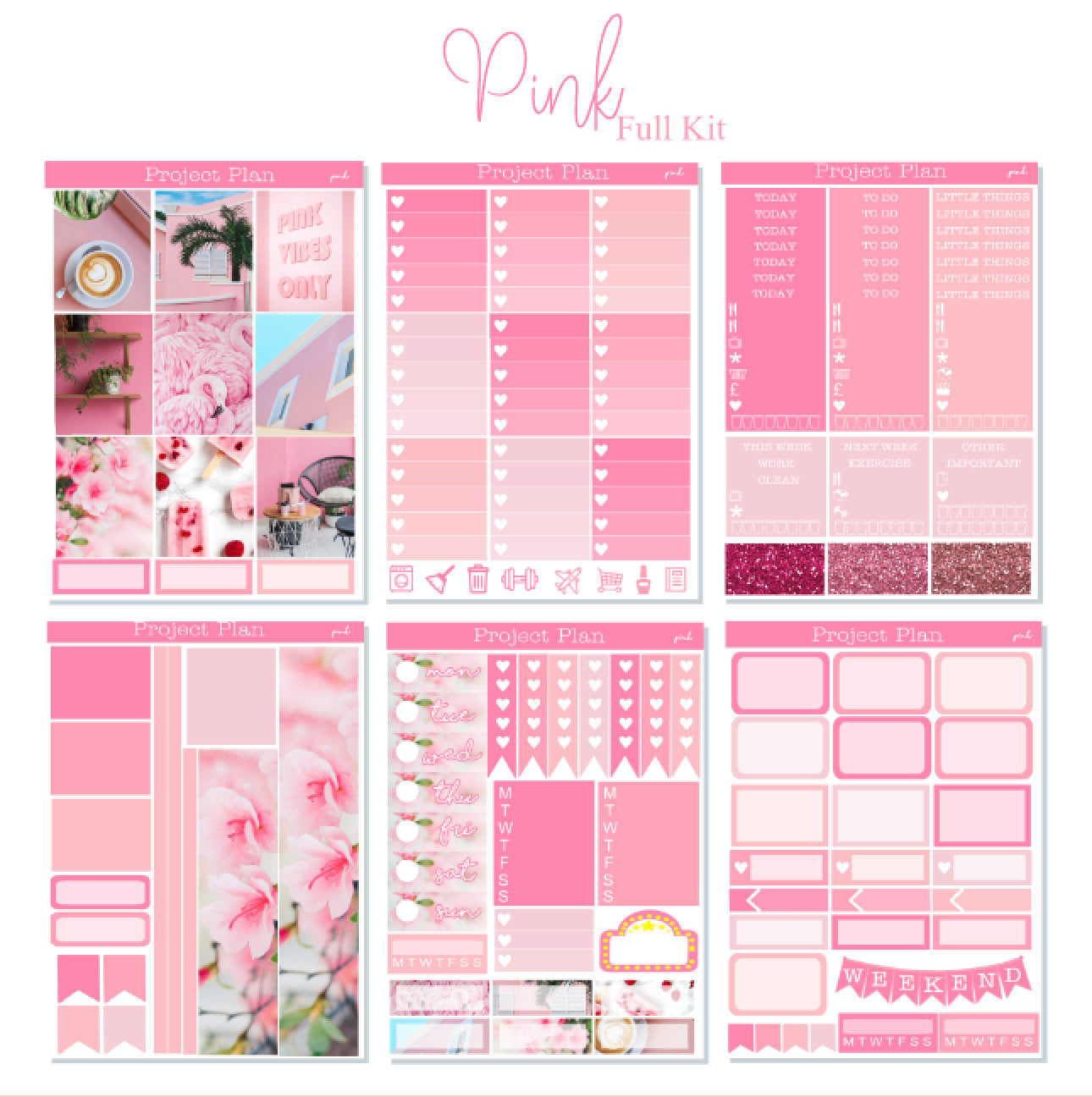 Pink Full Kit